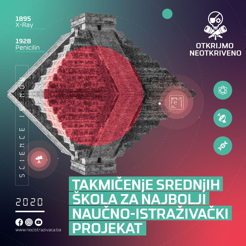 Takmičenje srednjih škola “Otkrijmo neotkriveno” 2020